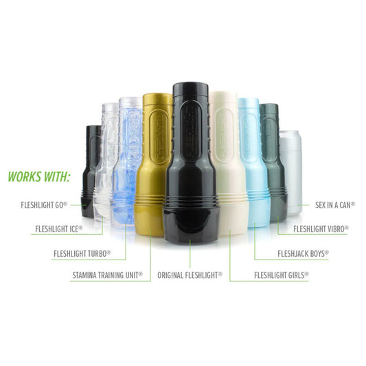 FLESHLIGHT - UNIDADE DE TREINAMENTO STAMINA GO SENHORA + LANÇAMENTO UNIVERSAL + LUBRIFICANTE AQUA QUALITY 50 ML - Infernum Store