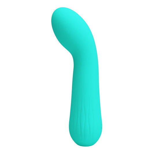 PRETTY LOVE - FAUN RECHARGEABLE VIBRATOR AQUA GREEN