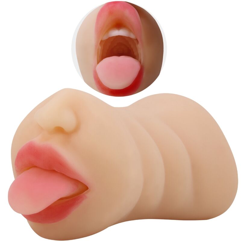 CRAZY BULL - SARAH MASTUBADOR EM FORMA DE VAGINA DUPLA ENTRADA - Infernum Store