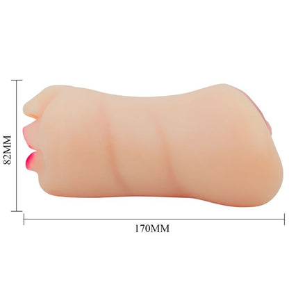 CRAZY BULL - ZOEY MASTUBADOR EM FORMA DE VAGINA DUPLA ENTRADA - Infernum Store