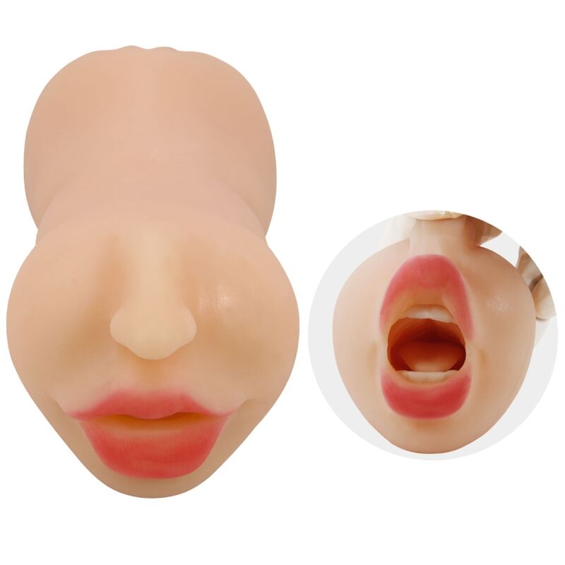 CRAZY BULL - ZOEY MASTUBADOR EM FORMA DE VAGINA DUPLA ENTRADA - Infernum Store