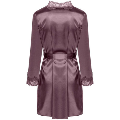 LIVCO CORSETTI FASHION - JACQUELINE LC 90249 ROUPO + CAMISA + CALCINHA VIOLETA L/XL