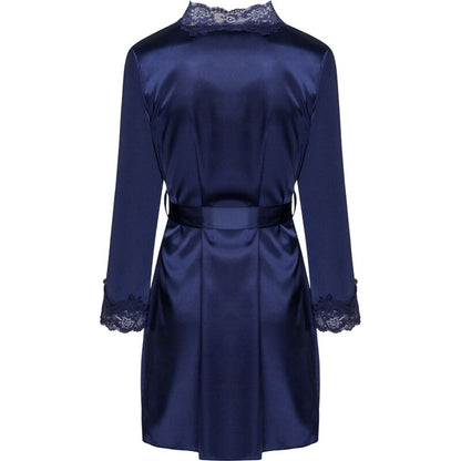LIVCO CORSETTI FASHION - JACQUELINE LC 90249 ROUPO + CAMISA + CALCINHA AZUL MARINHO S/M