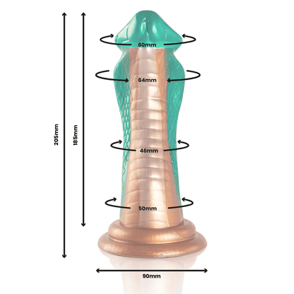 EPIC - PYTHON DILDO COBRA GREEN