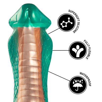 EPIC - PYTHON DILDO COBRA GREEN