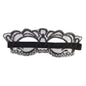 QUEEN LINGERIE - MSCARA DE RENDA FINA PRETA