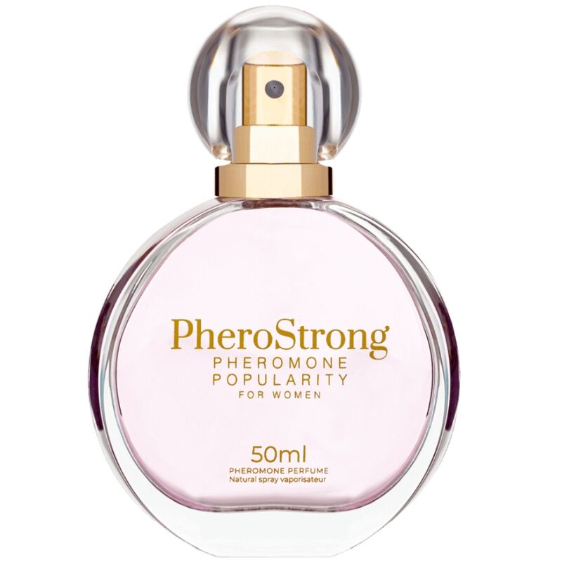 PHEROSTRONG - PERFUME DE FEROMÔNIOS POPULARIDADE PARA MULHER 50 ML