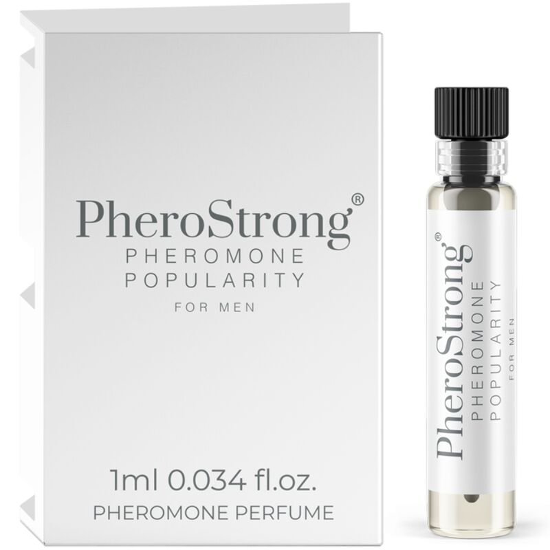 PHEROSTRONG - PERFUME DE FEROMÔNIOS POPULARIDADE PARA HOMENS 1 ML