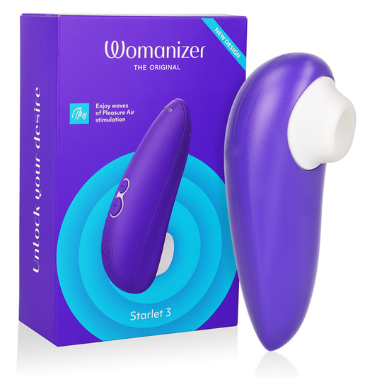 WOMANIZER - STARLET 3 CLITORAL STIMULATOR INDIGO