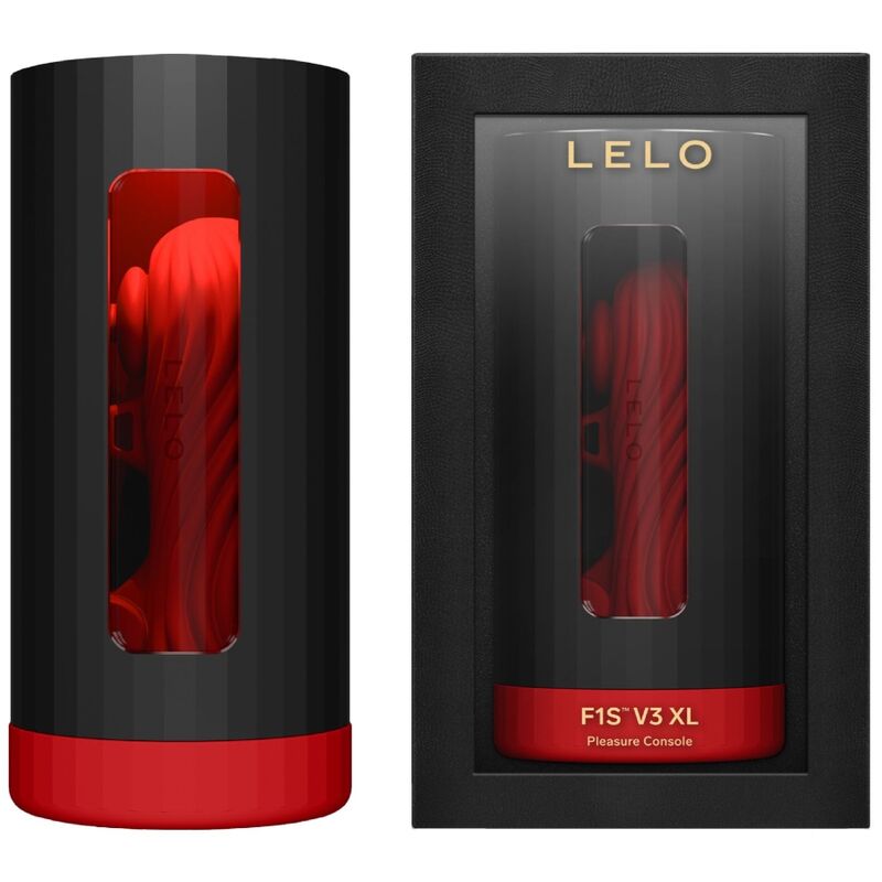 LELO - F1S V3 MASTURBADOR MASCULINO VERMELHO XL