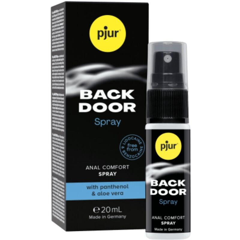 PJUR - BACK DOOR CONJUNTO DE LUBRIFICANTE ANAL E SPRAY