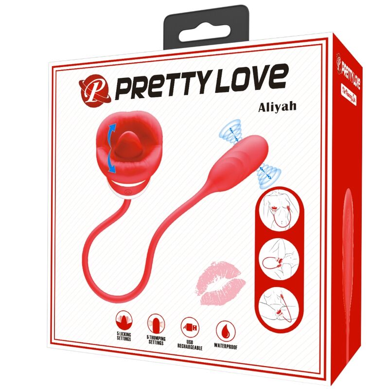 PRETTY LOVE - ALIYAH MASTURBADOR BOCA VERMELHA