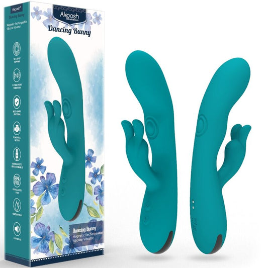 ARMONY - DANCING BUNNY VIBRATOR RABBIT 10 SPEEDS GREEN