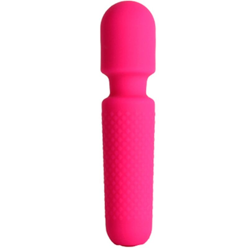 ARMONY - YOUR MAGIC MASSAGER E VIBRADOR RECARREGÁVEL 10 VIBRAÇÕES VARINHA PONTOS ROSA