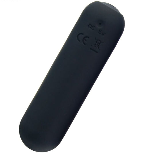 ARMONY - SPLASH HAHA VIBRATOR BULLET SILICONE 10 VIBRATIONS 75 X 19 CM BLACK