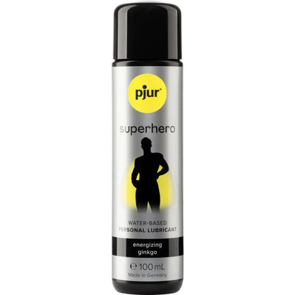 PJUR - LUBRIFICANTE ENERGIZANTE SUPER-HERÓI GINKGO 100 ML