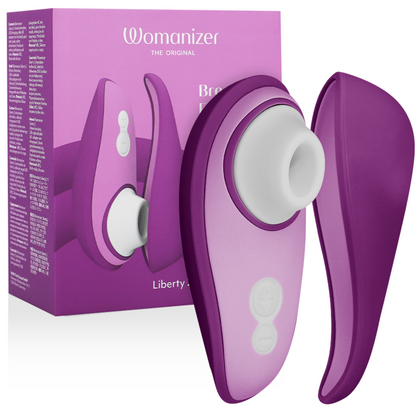 WOMANIZER - LIBERTY 2 ESTIMULADOR DE CLITÓRIS E SUCÇÃO VIOLETA