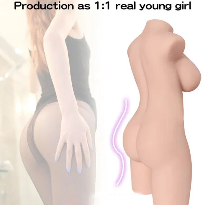 ARMONY - MODELO DE TORSO FEMININO REALISTA 6 - Infernum Store