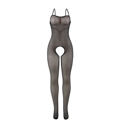 SUBBLIME - 951726 BODYSTOCKING SEM FUNDO DE REDE ELSTICA PRETA TAMANHO ÚNICO