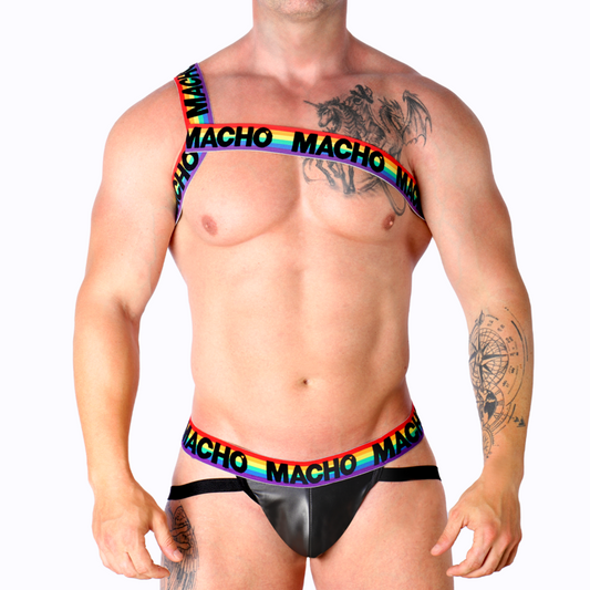 MACHO - ROMAN HARNESS PRIDE S/M