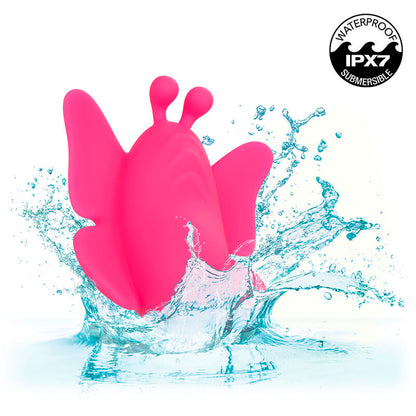 CALEXOTICS - NEON VIBES FLUTTER VIBE  ESTIMULADOR DE VIBRAÇÃO 10 VIBRAÇÕES ROSA