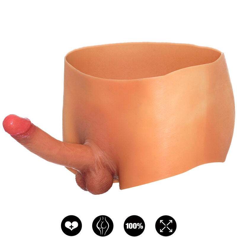 DESEJO OCULTO - BOXER ALTER EGO COM PÊNIS 18 CM TAMANHO G