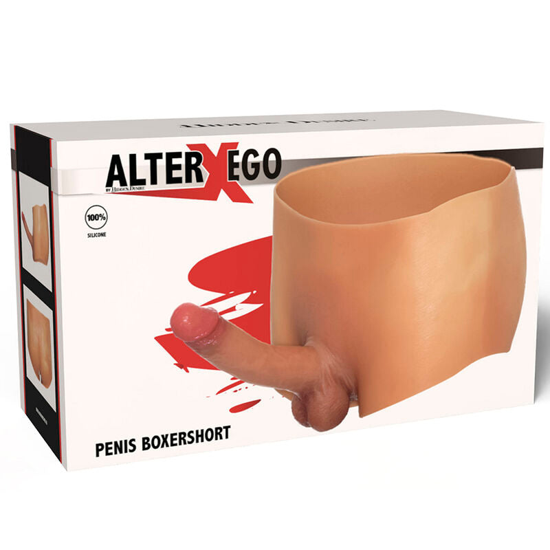 DESEJO OCULTO - BOXER ALTER EGO COM PÊNIS 18 CM TAMANHO G