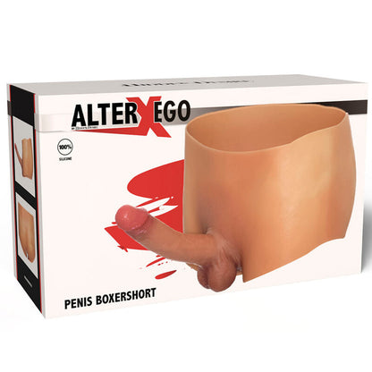DESEJO OCULTO - BOXER ALTER EGO COM PÊNIS 18 CM TAMANHO G