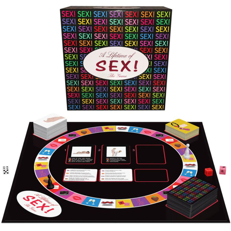 KHEPER GAMES - A LIFETIME OF SEX BOARD GAME