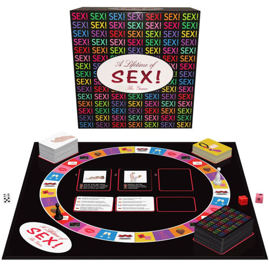 KHEPER GAMES - A LIFETIME OF SEX BOARD GAME