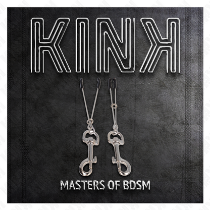KINK - GRAMPO DE BICO FINO GANCHO PRATA 7 CM
