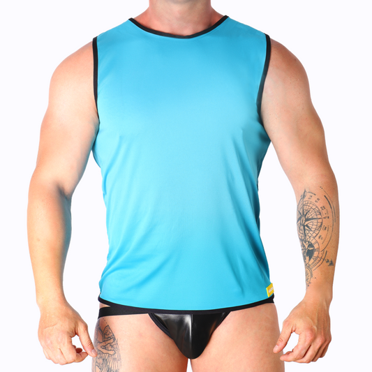 MACHO - BLUE T-SHIRT S/M - Infernum Store