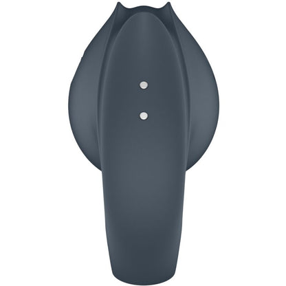 SATISFYER - PERFECT PAIR 2 MULTIVIBRANTES 2 EM 1 ANEL PARA PÊNIS E ESTIMULADOR DE DEDO CINZA