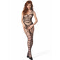 PASSION - BS 102 BODYSTOCKING PRETO TAMANHO ÚNICO