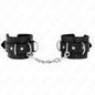 KINK - 3 RETENÇÕES DE PULSO D-RING AJUSTÁVEIS PRETO 17,5-25 CM X 6 CM