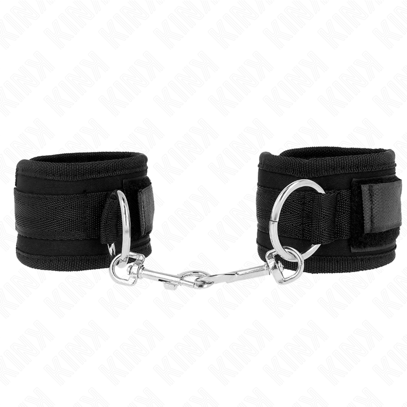 KINK - WRIST RESTRAINTS BLACK ADJUSTABLE 18-35 CM X 6 CM