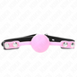 KINK - BOLA SILICONE LUMINOSA MORDAÇA 4 CM 60 x 2 CM