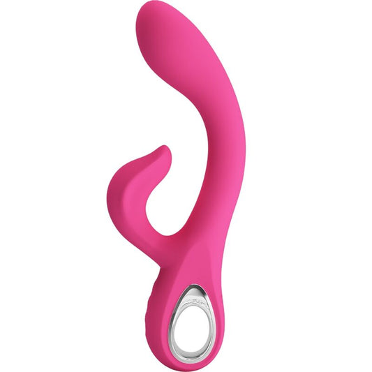 PRETTY LOVE - FRITZ RABBIT VIBRATOR 12 VIBRATIONS PINK