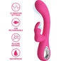 PRETTY LOVE - NOVAK RABBIT VIBRADOR 12 VIBRAÇÕES ROSA