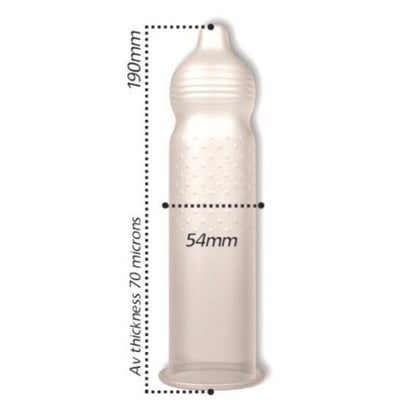 PASANTE - PRESERVATIVOS RIBS & DOTS INTENSITY 144 UNIDADES