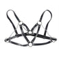 SUBBLIME - 953713 PUNK BONDAGE CINTO FIVELA DE METAL PRETO TAMANHO ÚNICO