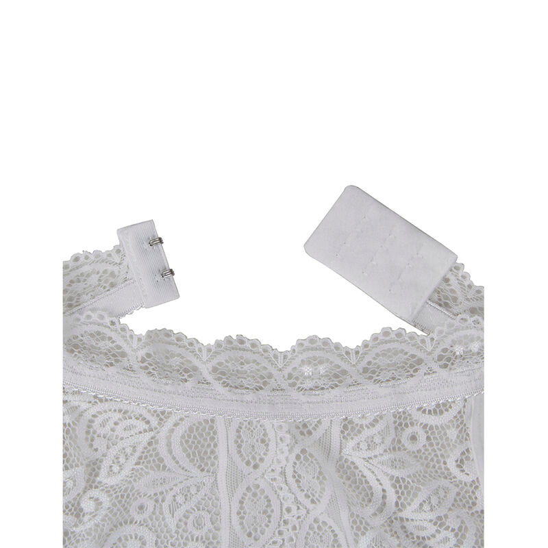 SUBBLIME - 953867 BODY DE RENDA BRANCO L/XL