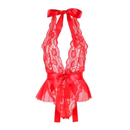 SUBBLIME - 953980 BODY SEXY COM BABADOS + CINTO VERMELHO L/XL