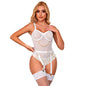 SUBBLIME - 954291 BODY COM CORRENTES + CINTO-LIGA BRANCO L/XL