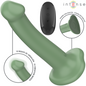 INTENSE - BECCA VIBRADOR COM VENTOSA 10 VIBRAÇÕES VERDE CONTROLE REMOTO