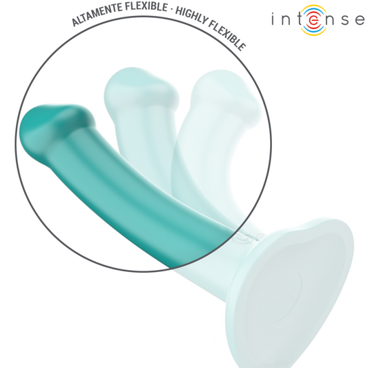 INTENSE - KATIE VIBRADOR COM VENTOSA 10 VIBRAÇÕES AZUL CONTROLE REMOTO