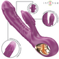 INTENSE - VIBRADOR MULTIFUNCIONAL HALLE COM LÍNGUA ESTIMULANTE DE GOLFINHOS ROXO