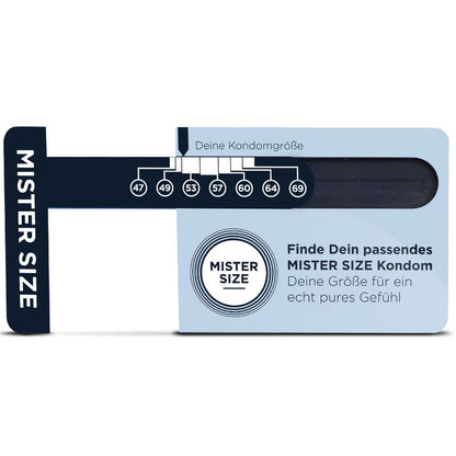 MISTER SIZE - MEDIDOR DE PRESERVATIVOS (ALEMÃO)