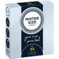 MISTER SIZE - PRESERVATIVO TAMANHO M 53 MM (3 UNIDADES)