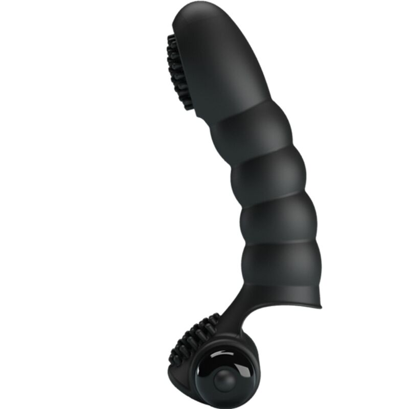 PRETTY LOVE - ALEXANDER FINGER VIBRATOR 10 VIBRATIONS BLACK